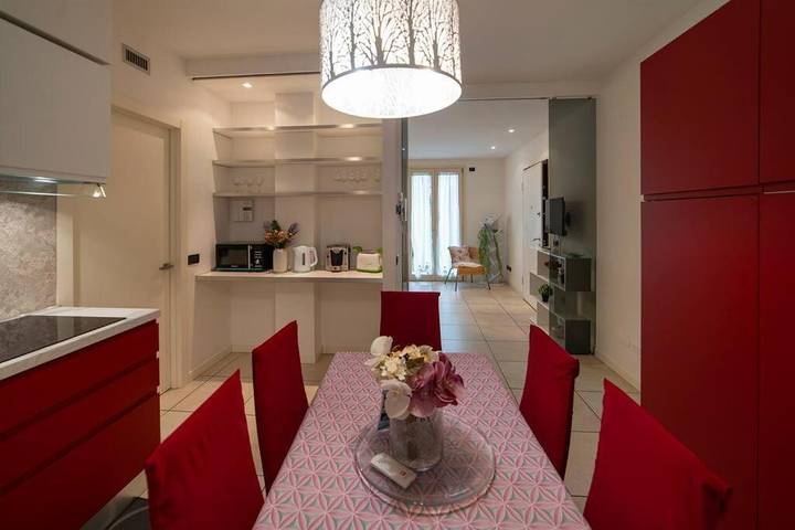 Ferienwohnung für 5 Personen, mit Garten und Ausblick