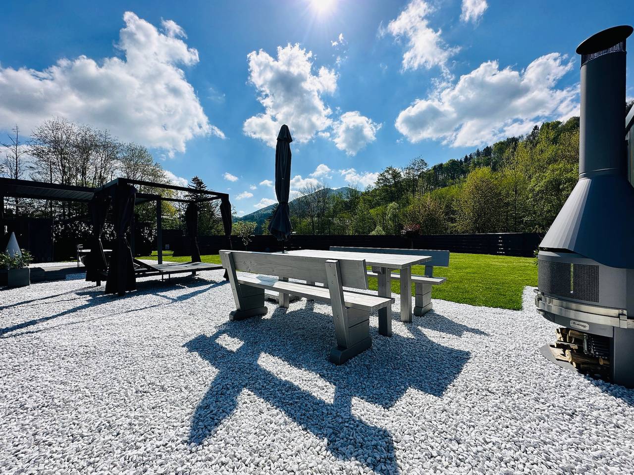 Ferienhaus 'Voralpen Lodge - Premium' mit Whirlpool, Terrasse & Wlan - Nur für Erwachsene in Traisen (Österreich), Mostviertel Region