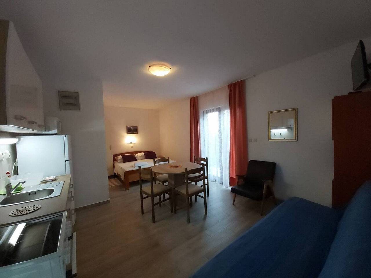 Ganze Wohnung, Apartments Villa Pelegrin - Studio Apartment with Sea View (Apartment in Zavala, Hvar