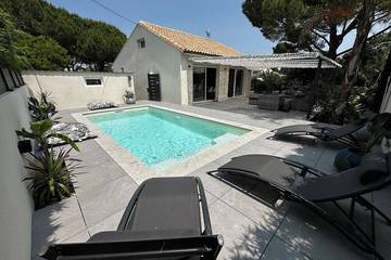 Villa pour 6 personnes, avec jardin à Lattes