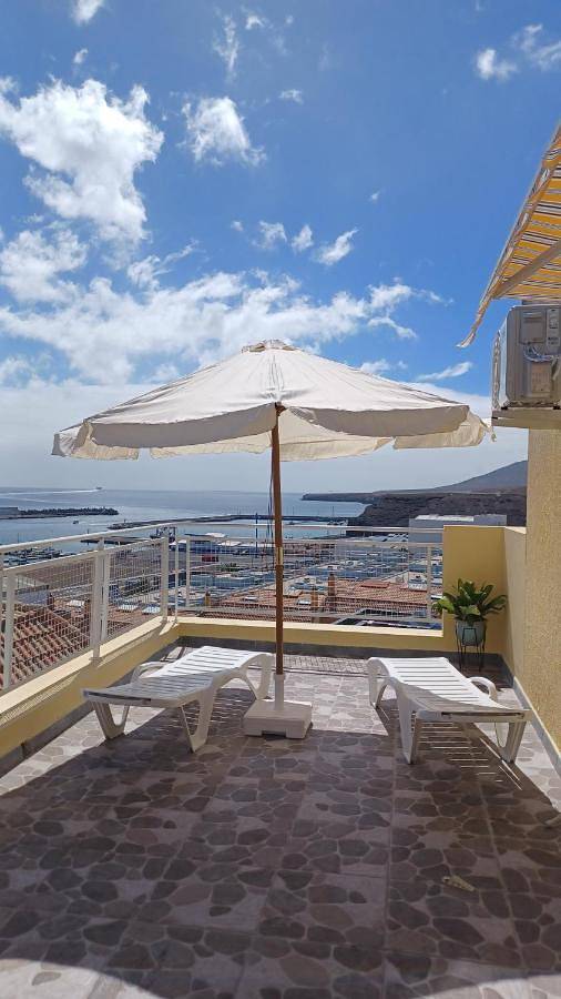 Apartamento para 3 personas, con vistas además de jardín y terraza, Se admiten mascotas en Morro Jable