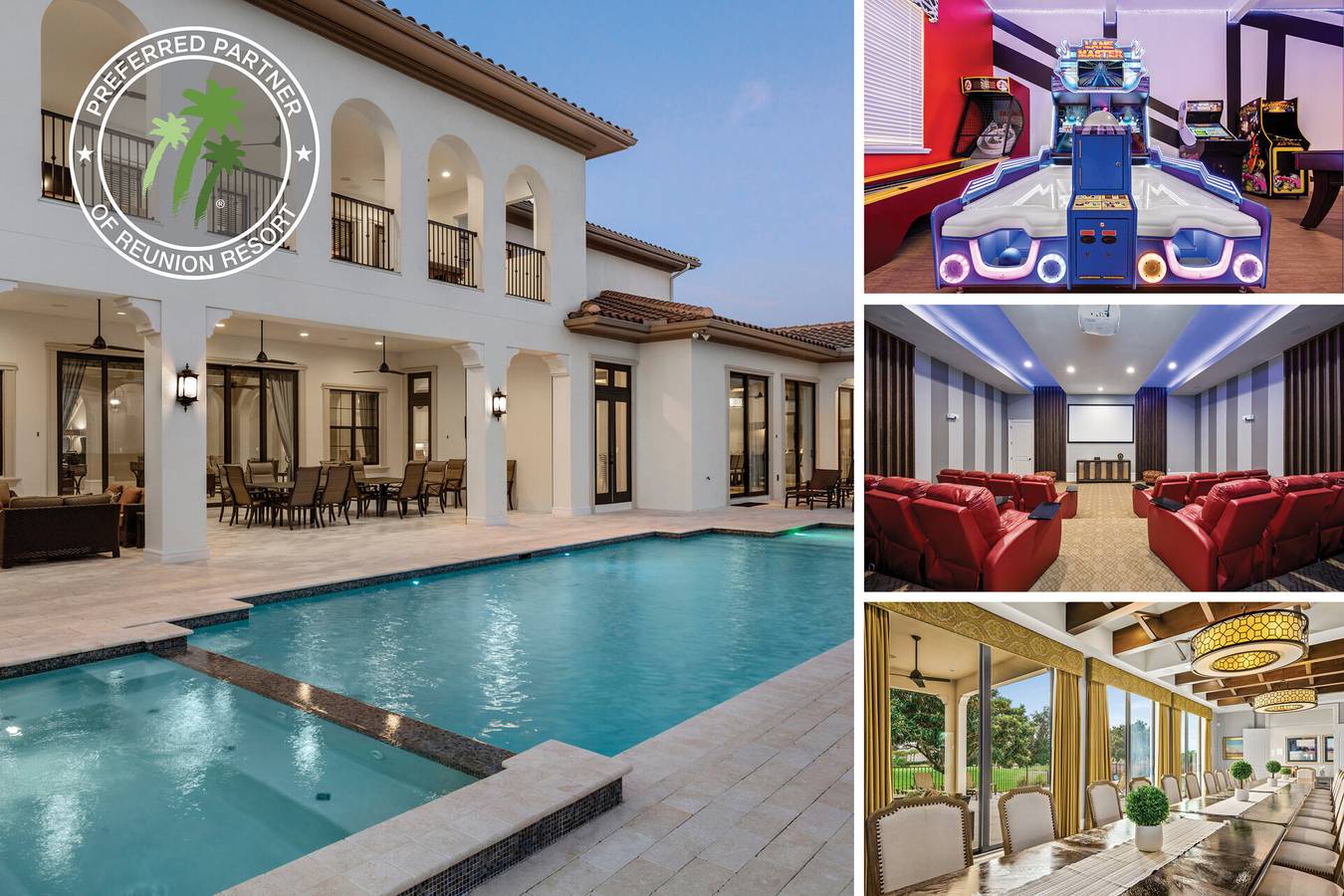 Vacation Rental for 32 Guests in Reunion (FL), Celebration