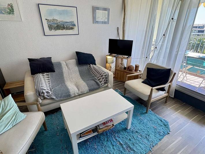 Gîte pour 6 personnes, avec terrasse dans Port de Gruissan - 3