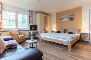 Ferienwohnung für 2 Personen, mit Garten und Terrasse, mit Haustier in St. Peter-Ording
