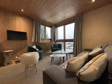 Gîte pour 6 personnes, avec balcon dans Patinoire Centrale Patinoire Exterieure Megeve