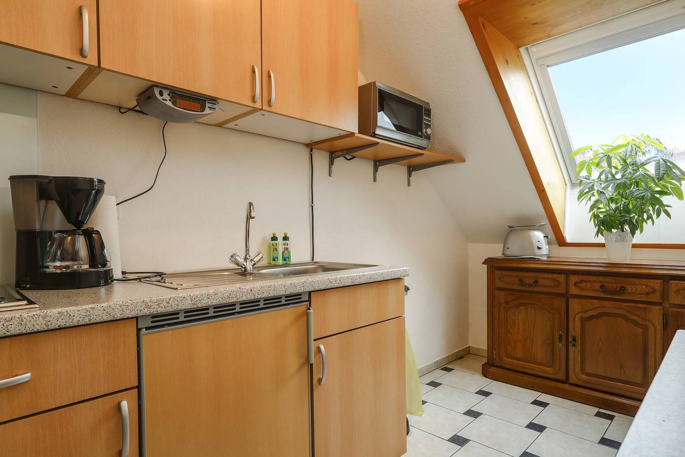 Ganze Wohnung, Gemütliche Ferienwohnung "Merk Klein" in ruhiger Gegend mit Wlan, Balkon & Garten in Neukirch, Region Bodensee-Oberschwaben