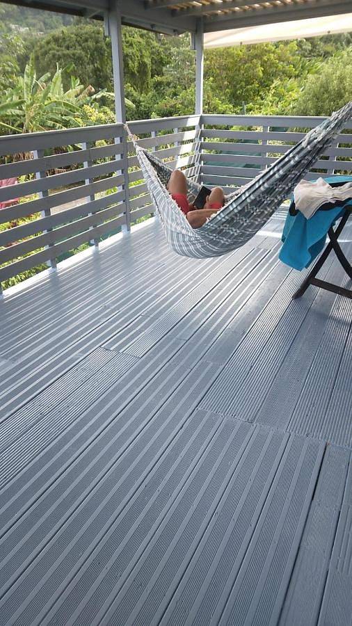 Appartement de vacances pour 5 personnes, avec vue et jardin