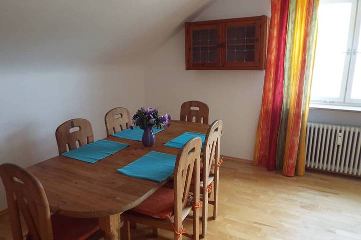 Ferienwohnung für 4 Personen, mit Garten und Balkon in Weißensberg