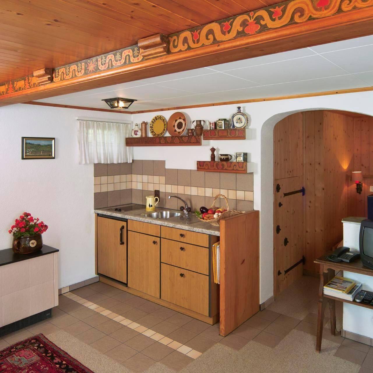 Ganze Ferienwohnung, Ferienchalet Rigirolle 2-Zimmer-Wohnung Parterre in Vitznau, Vierwaldstättersee