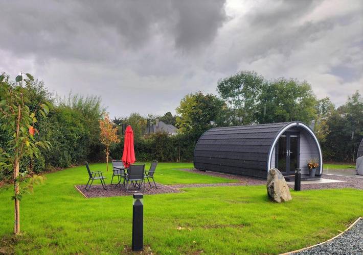 Glamping for 3 people, with Terrace and Garden in County Kerry