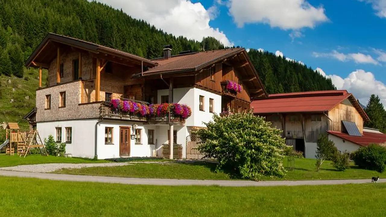 Ganze Ferienwohnung, Ferienwohnung für 4 Personen (41 m²) in Haldensee in Grän, Allgäuer Alpen (Österreich)