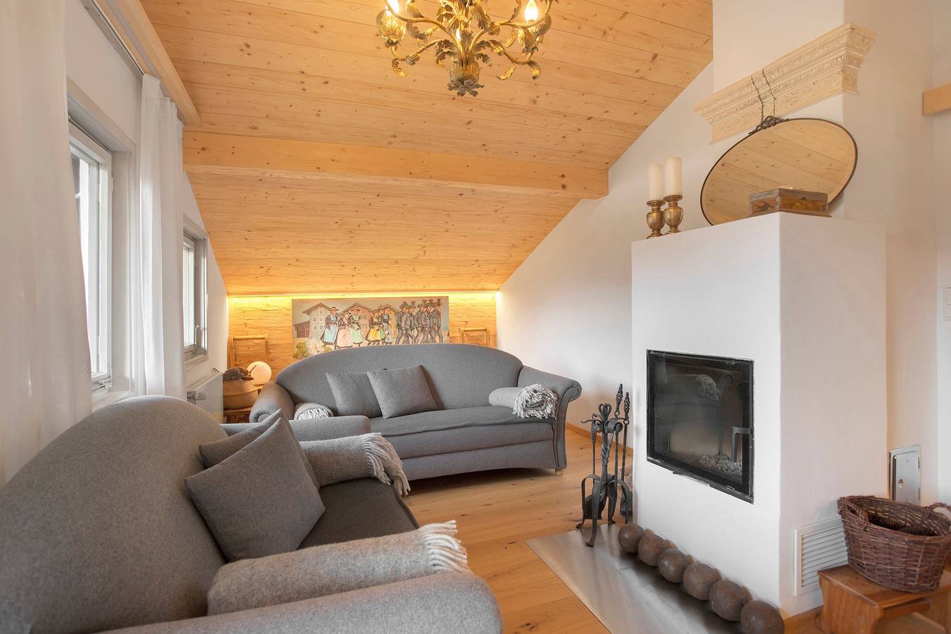 Ganze Wohnung, Ferienwohnung 'Haus Alpenveilchen - Appartement 4' mit Bergblick, Balkon und Wi-Fi in Schönau am Königssee, Berchtesgadener Alpen