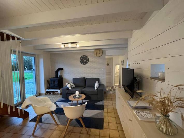 Maison de vacances pour 4 personnes, avec Terrasse et Jardin