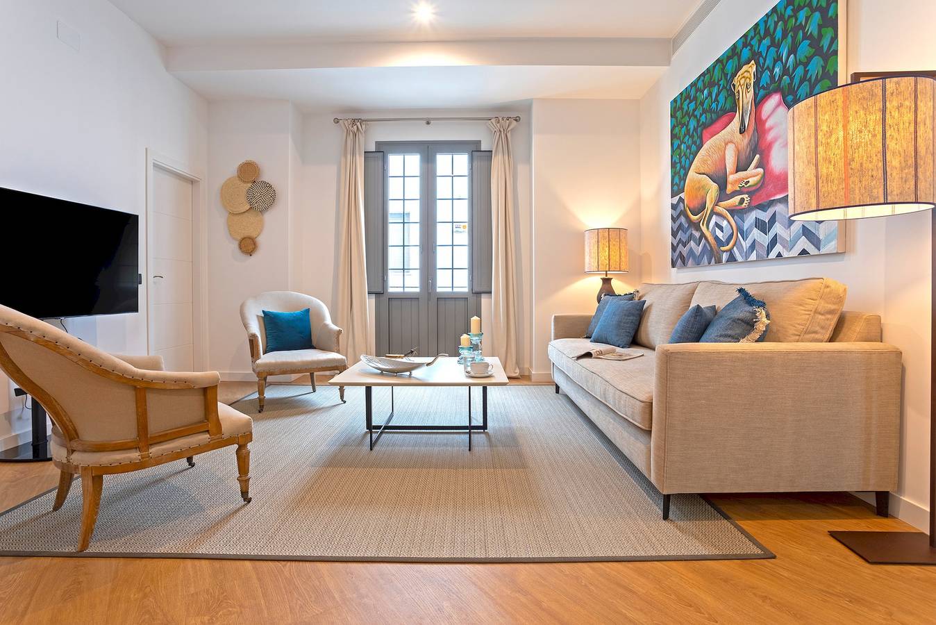 Apartamento inteiro, Apartamento de férias para 7 pessoas com varanda in Casco Antiguo, Sevilha