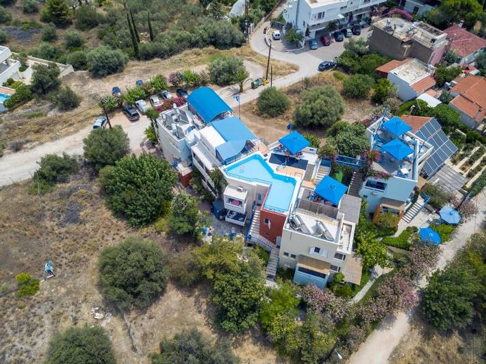Location de vacances pour 3 personnes, avec vue ainsi que jardin et piscine dans Tolo (Grèce) - 3