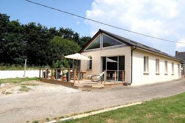 Maison de vacances pour 6 personnes, avec jacuzzi et jardin à Logonna-Daoulas