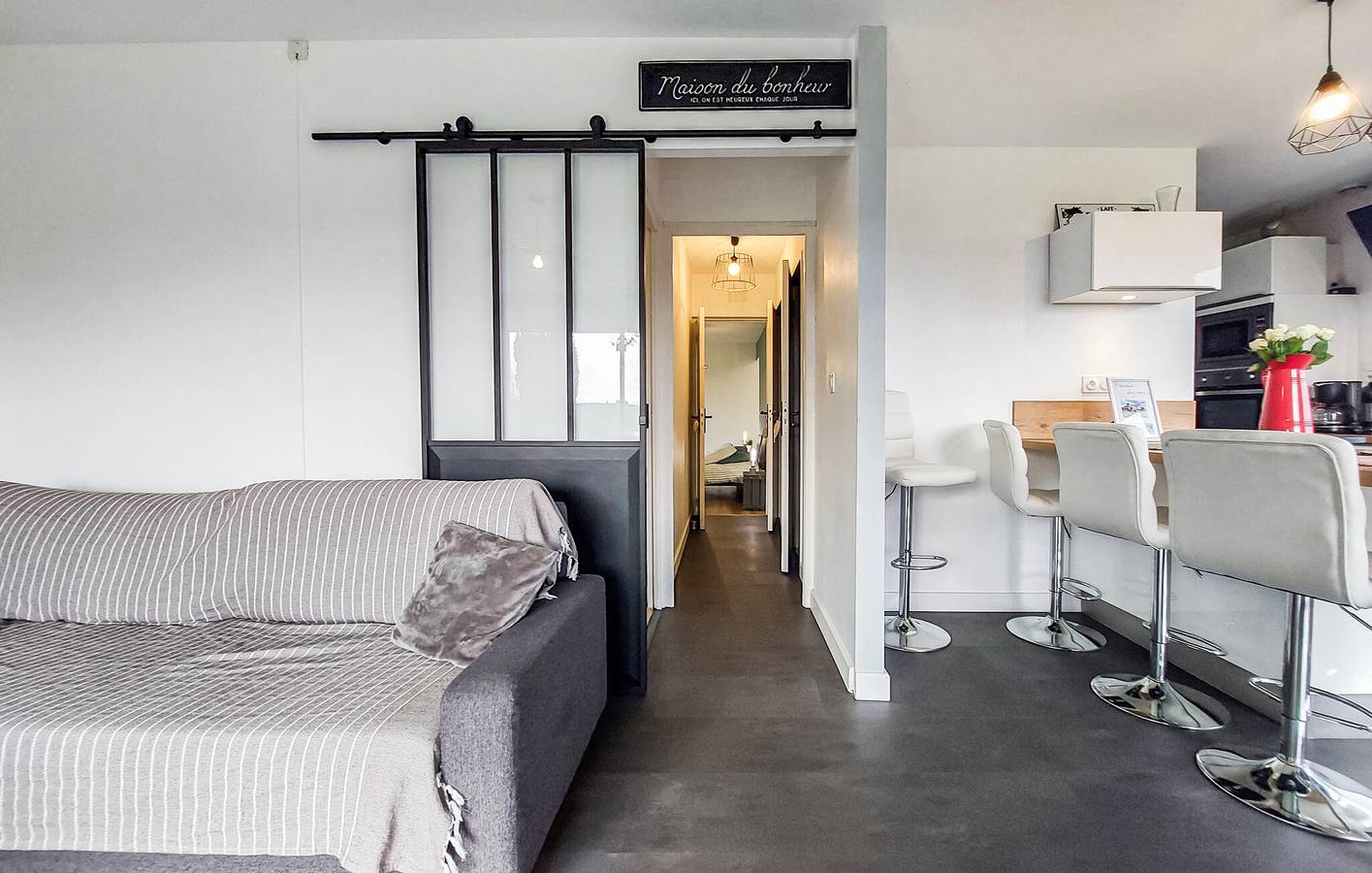 Appartement Garden TV avec parking - Séjour 5 étoiles ! in Parigné, Fougères-Vitré