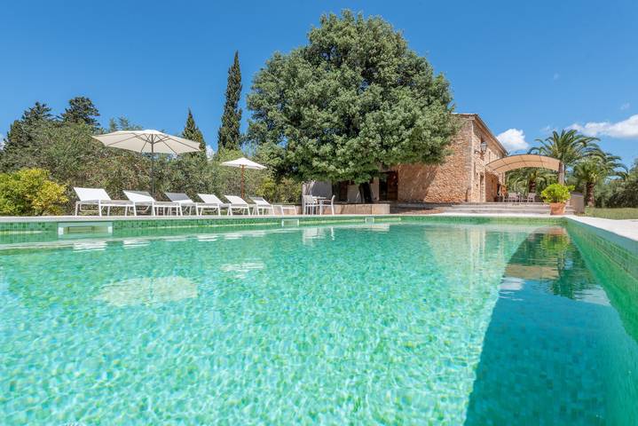 Finca für 6 Personen, mit Garten in Alaró, Mallorca Inselmitte