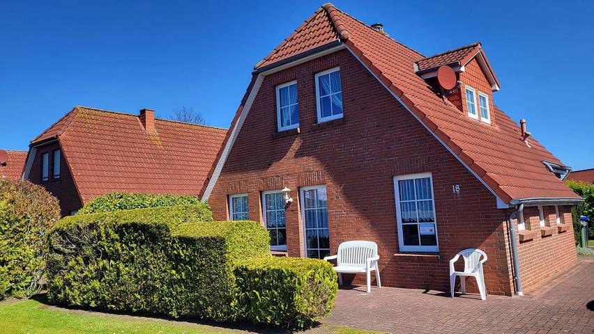 Location de vacances pour 6 personnes, avec jardin à Greetsiel