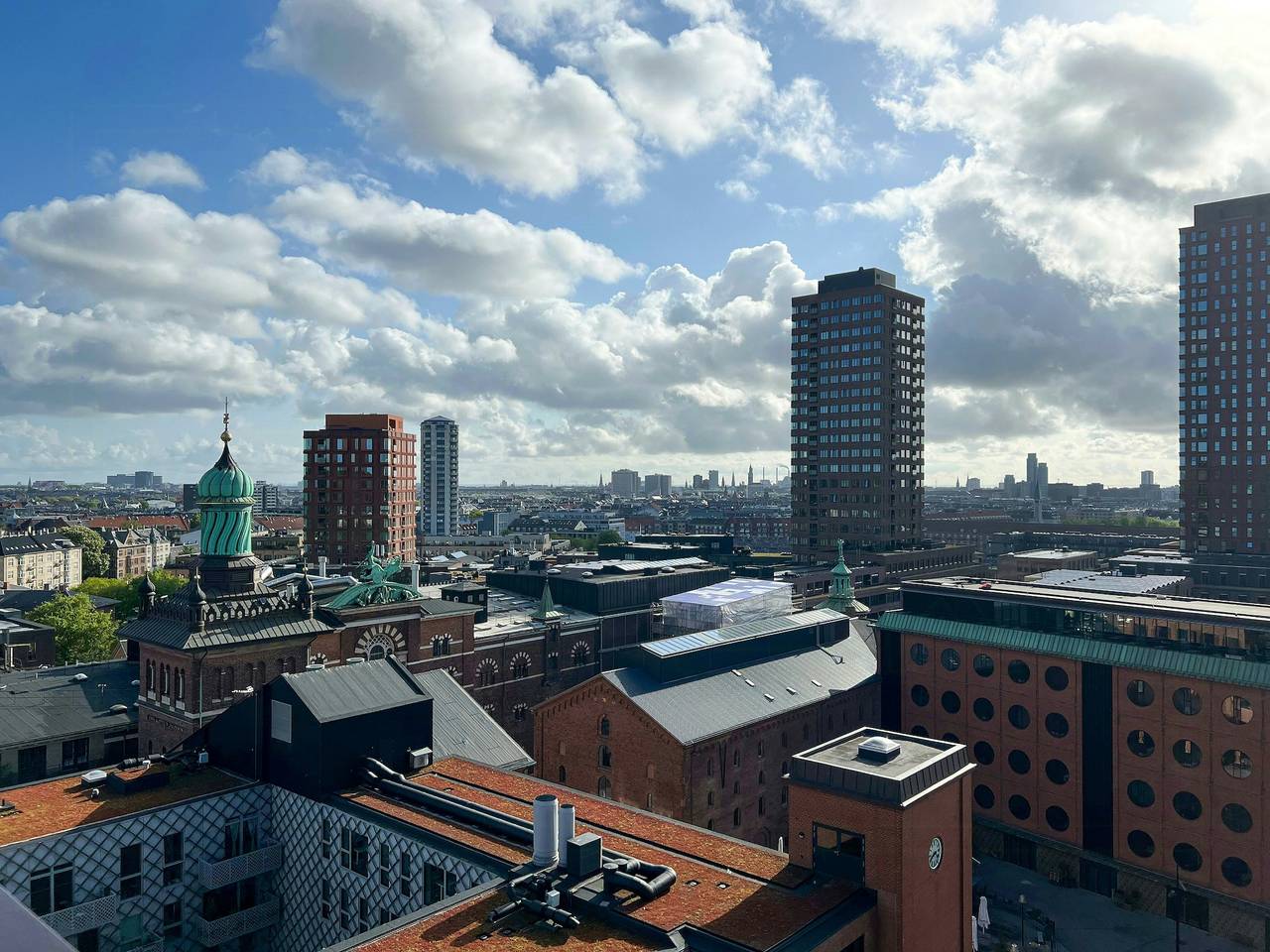 Ganze Wohnung, Panoramablick auf Carlsberg Byen in Kopenhagen, Hovedstaden