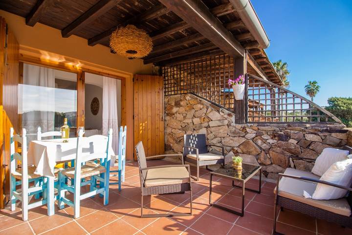Gîte pour 4 personnes, avec jardin à Porto Rotondo