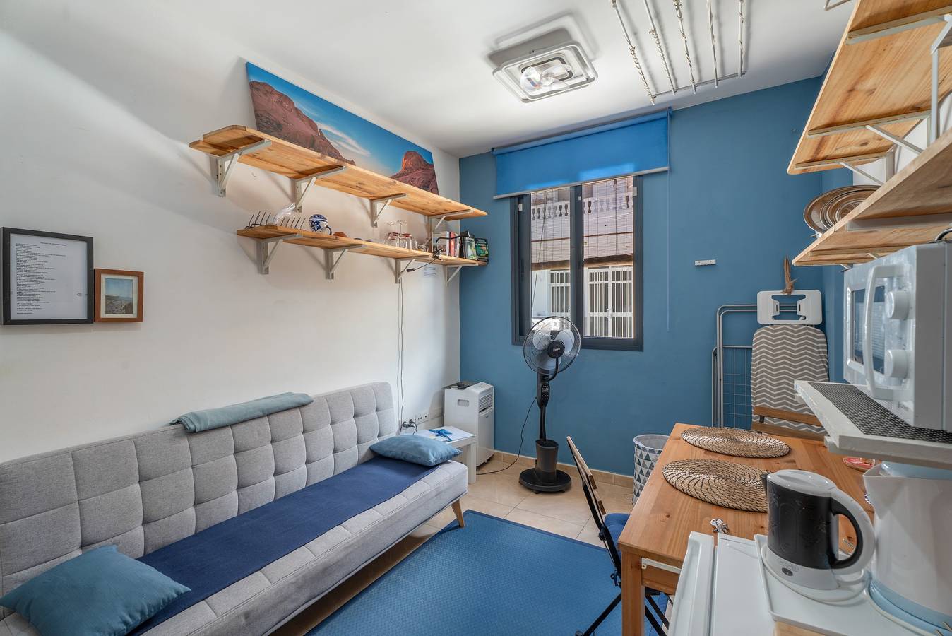Ganzes Studio, Ferienstudio 'Los Abrigos 1 Room Playa Wifi' mit Wlan und Klimaanlage in Los Abrigos, Granadilla de Abona