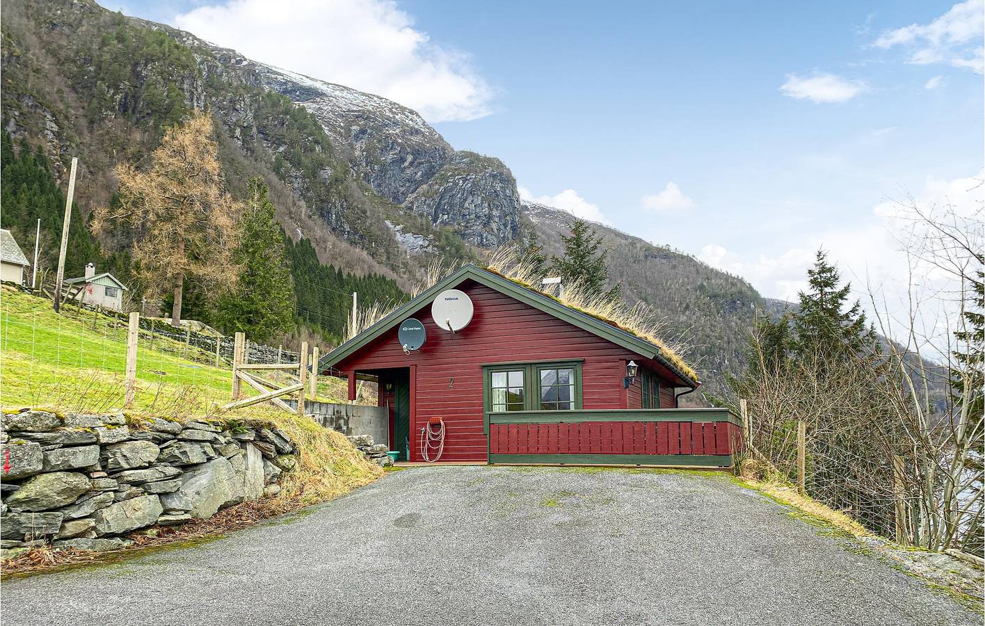 Casa de vacaciones para 4 personas con jardín in Volda