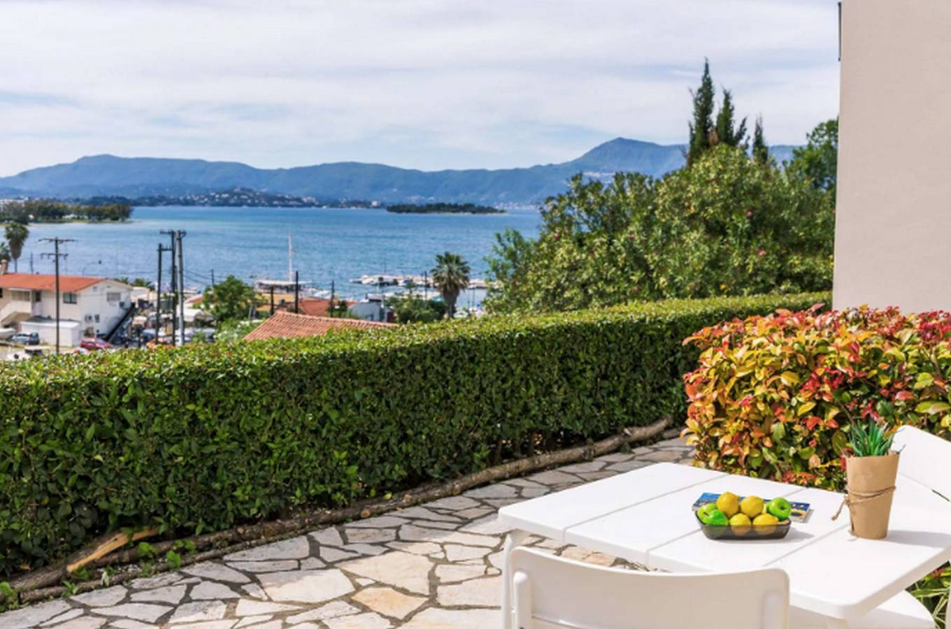 Villa für 3 Personen mit Meerblick in Alepou, Korfu (Stadt)