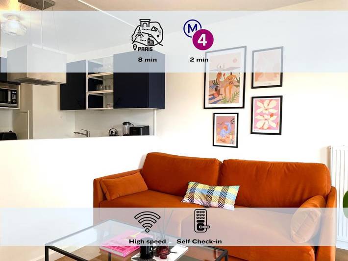 Apartamento de vacaciones para 4 personas, con balcón - 1