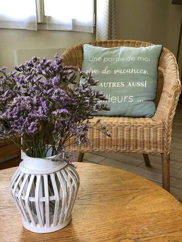 Gîte pour 4 personnes, avec jardin et vue, animaux acceptés à Rang-du-Fliers