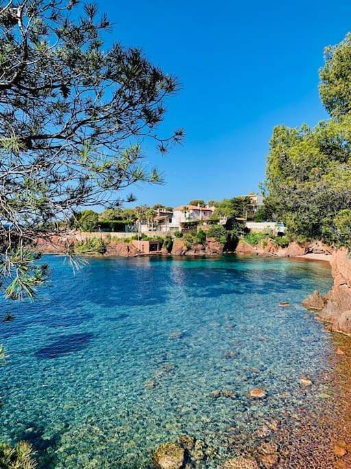 Gîte pour 4 personnes, avec vue ainsi que terrasse et jardin dans Plage d'Anthéor - 2