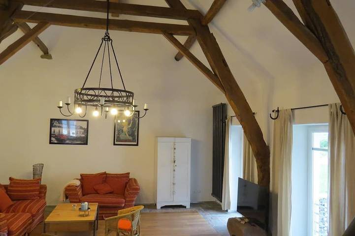 Ferienwohnung für 5 Personen, mit Garten und Terrasse