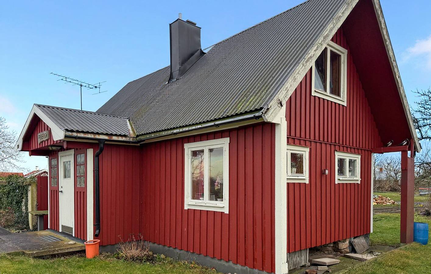 Hus för 6 Personer, med terass
