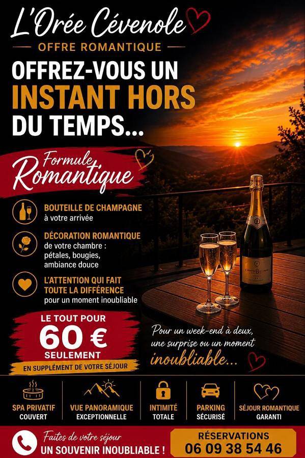 Gîte pour 4 personnes, avec vue ainsi que terrasse et jardin à Saint-Julien-les-Rosiers - 2
