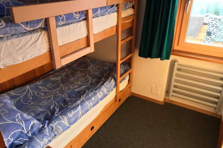 Appartement entier, Alpentobel Appartement/Fewo, Toilette und Bad/Dusche getrennt, 6-Bettwohnung in Arosa, Chaîne de Plessur