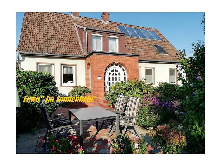 Ferienhaus für 2 Personen, mit Terrasse und Garten