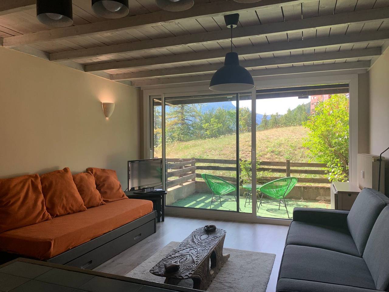 Studio entier, Studio rénové 4/5 pers, balcon sud, Pra Loup in Pra-Loup (station de ski), Pra-Loup