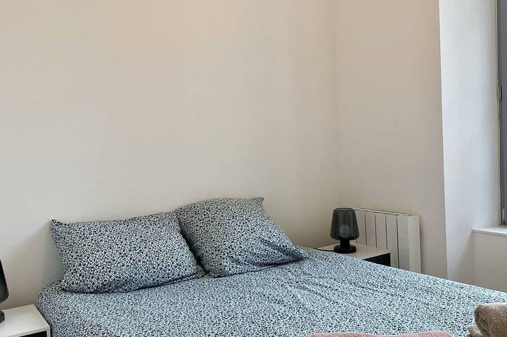 Ganze Wohnung, Apartment-Apartment-Stadtblick-Ensuite mit Dusche in Royat, Regionaler Naturpark Volcans d'Auvergne