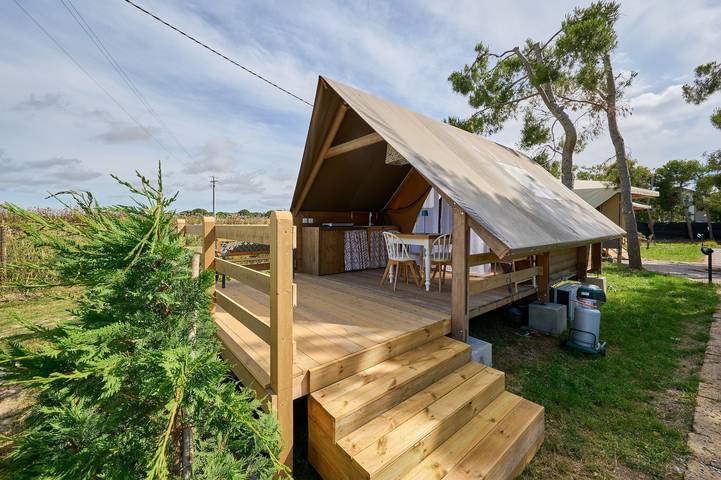 Camping für 2 Personen, mit Garten, mit Haustier in der Toskana - 3