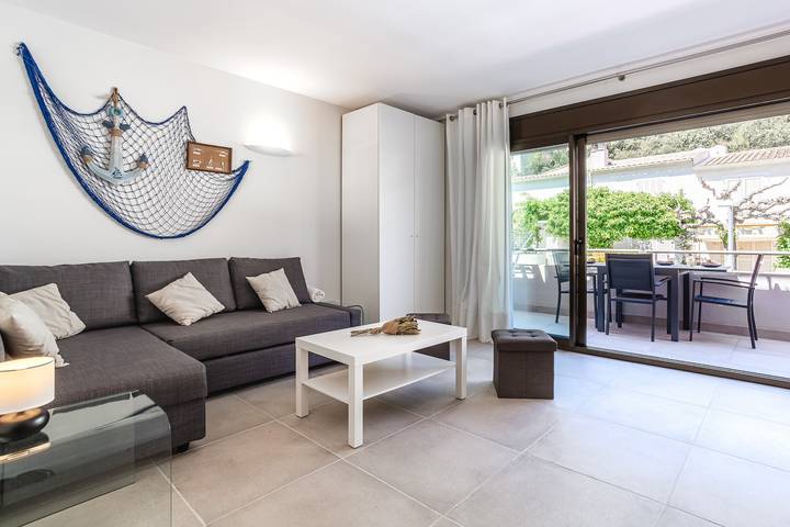 Ferienwohnung für 4 Personen, mit Balkon in Sa Riera
