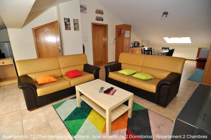 Gîte pour 10 personnes, avec terrasse et vue, animaux acceptés à Torreira - 3