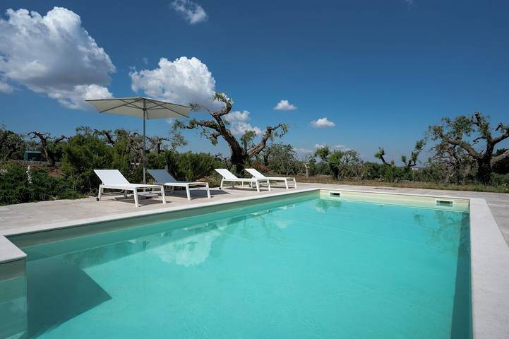 Maison de vacances pour 2 personnes, avec jardin à Santa Lucia (Bari)