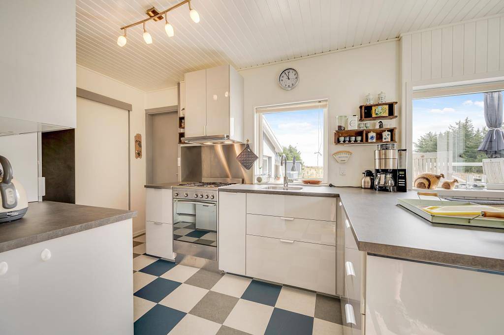 Ferienhaus mit fantastischer Aussicht auf den Fjord in Hvide Sande, Holmsland Klit
