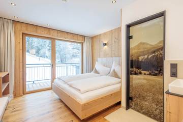 Ferienwohnung für 4 Personen, mit Garten und Sauna im Salzburger Land