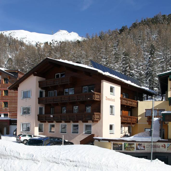 B&B für 2 Personen, mit Balkon und Sauna in Obergurgl