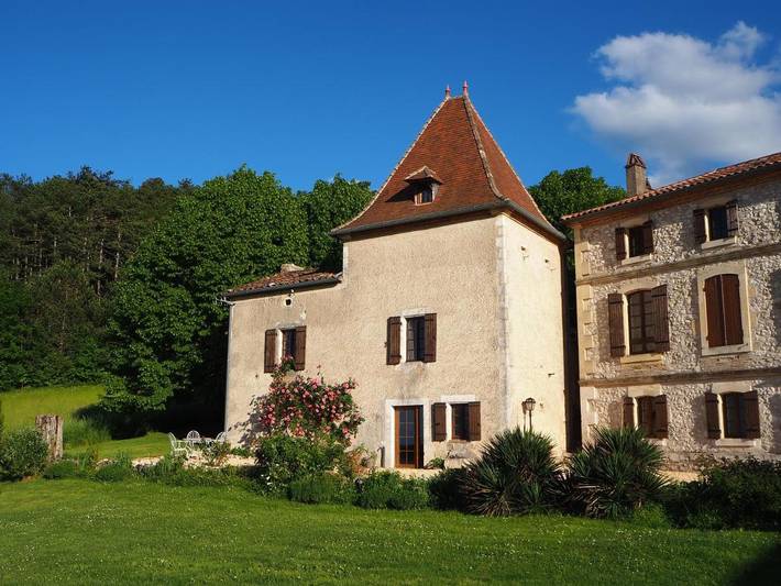 Location de vacances pour 2 personnes, avec piscine ainsi que jardin et vue à Penne-d'Agenais - 2