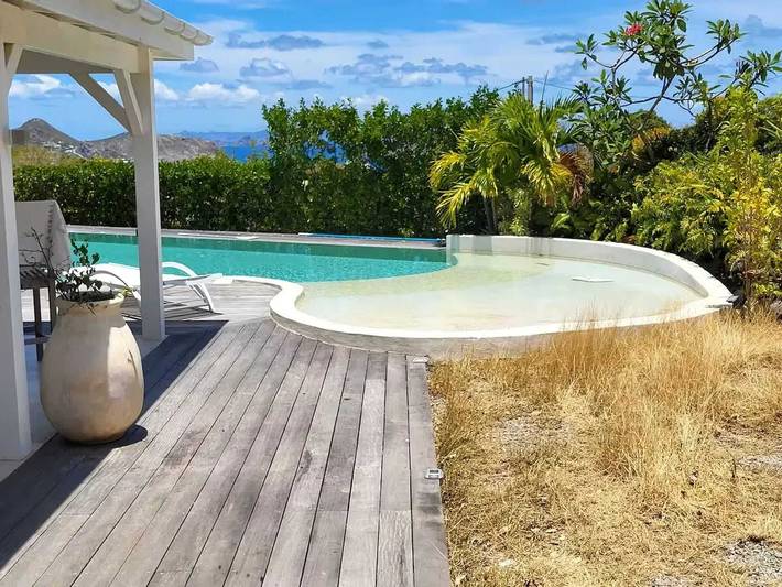 Location de vacances pour 2 personnes, avec jardin et piscine dans Saint-Barthélemy - 2