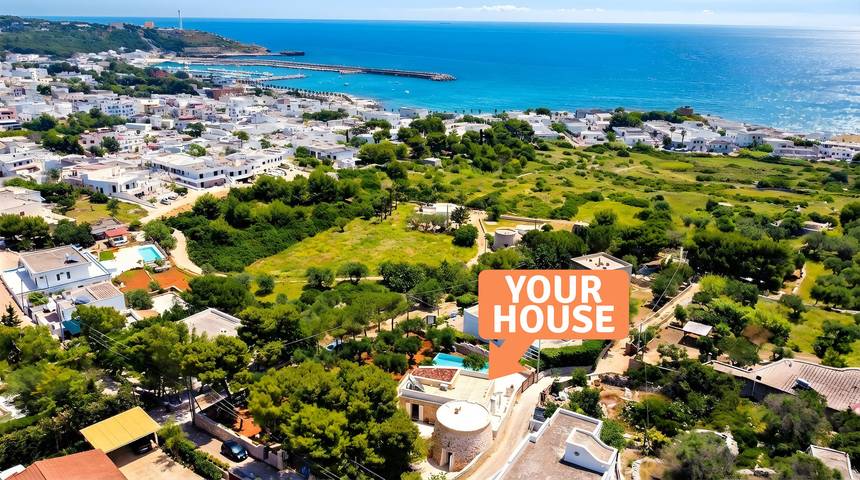 Villa renovée avec piscine privée à 950m de la mer in Leuca, Castrignano del Capo