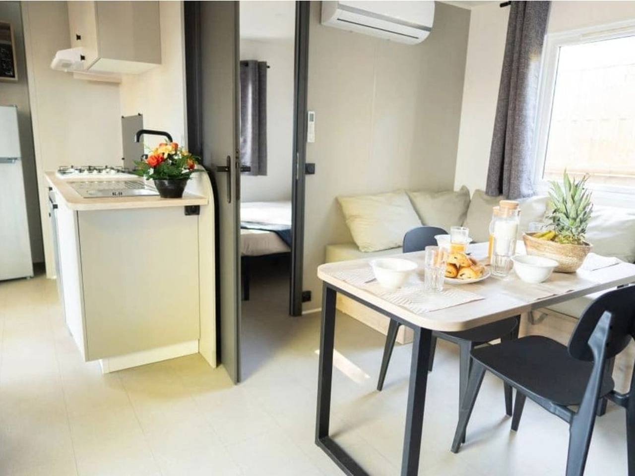 Bungalow cómodo con aire acondicionado - 8 pers. in Vic-la-Gardiole, Costa mediterránea (Francia)