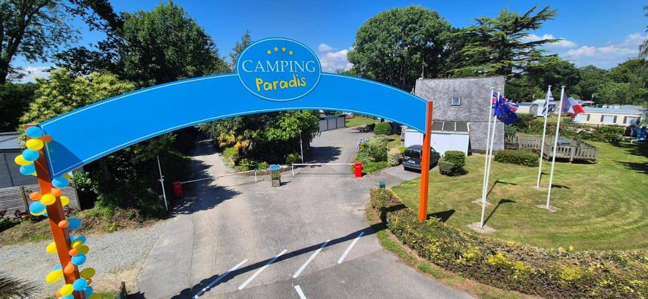 Mobil Home 3 chambres au Camping Paradis du Quinquis in Clohars-Carnoët, Côte de Cornouaille